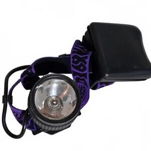 Petzl Headlamp Outdoor Camping Hiking Flashlight Adjustable Bright Light AA